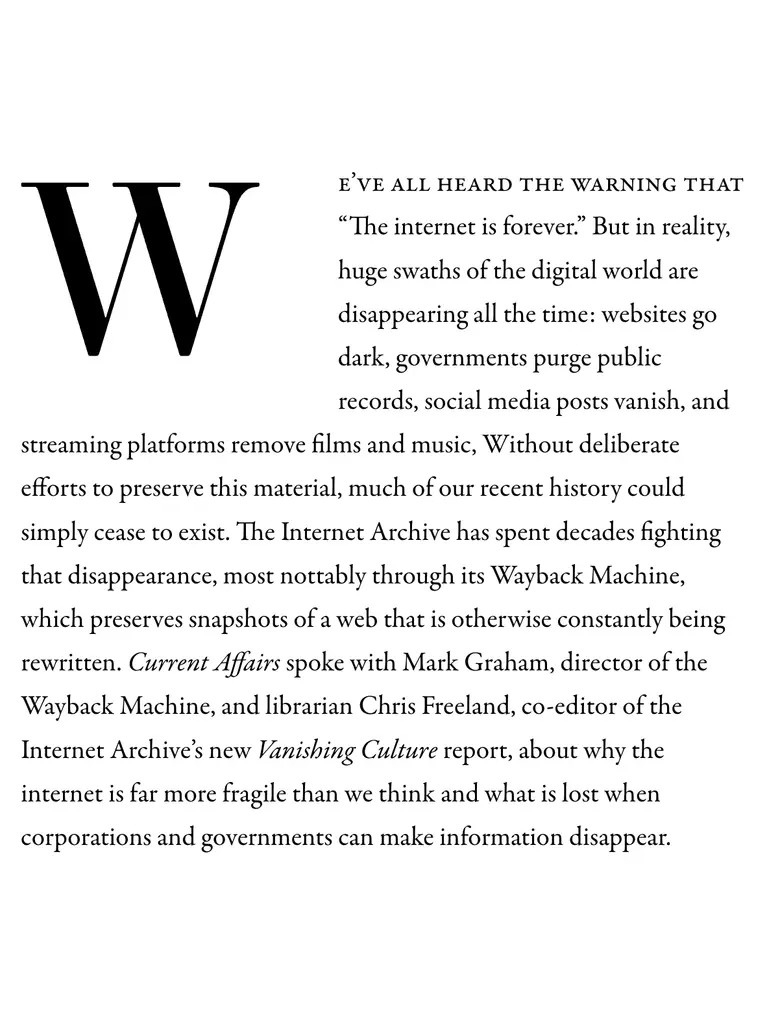 🌐 The web changes every day. Too much of it disappears. 🕳️