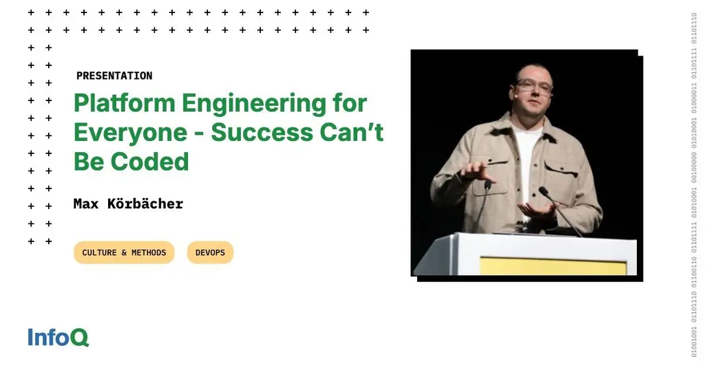 Most Internal Developer Platforms don't fail because of technology - they fail…