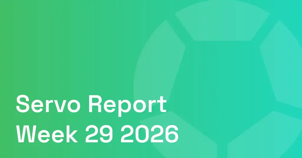 Servo Report for Week 29