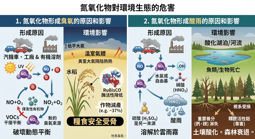 【你所不知道的焚化爐 —— 酸雨精靈氮氧化物】
