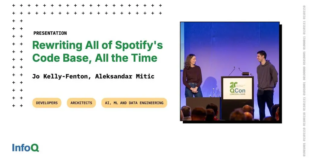 Spotify developers spend less than 1 hour/day writing new features - the rest…