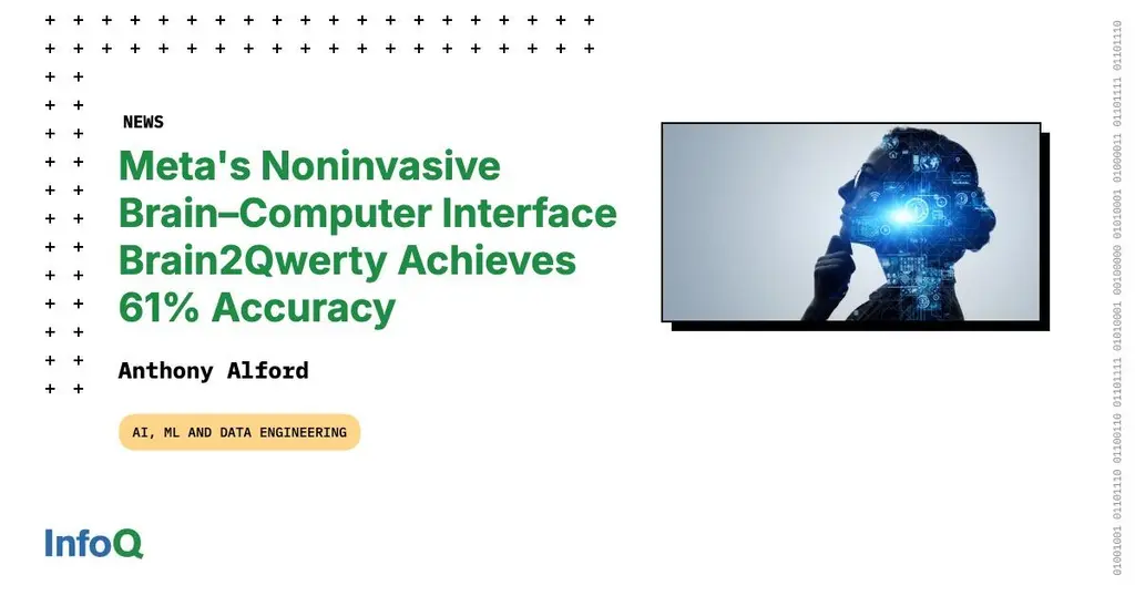 Meta has open-sourced Brain2Qwerty v2 - a noninvasive brain-computer interface…