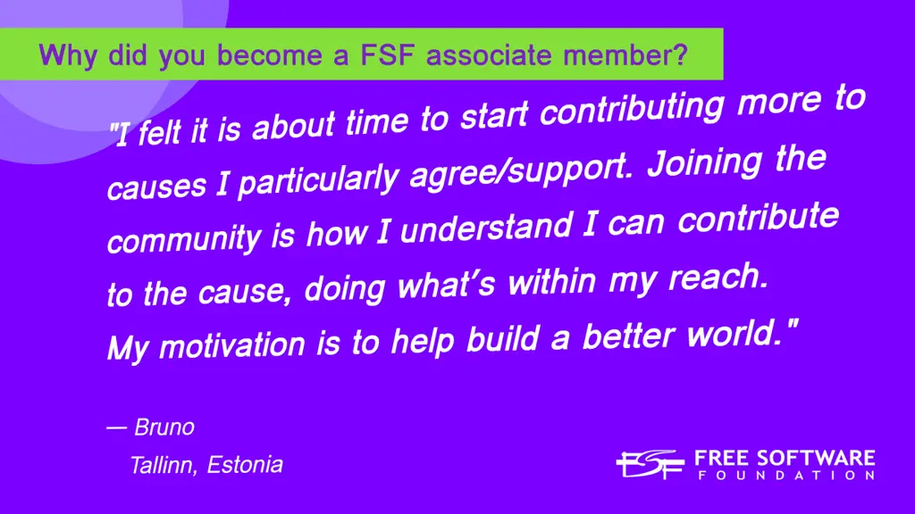 Our associate members come from around the world and join for many reasons.…