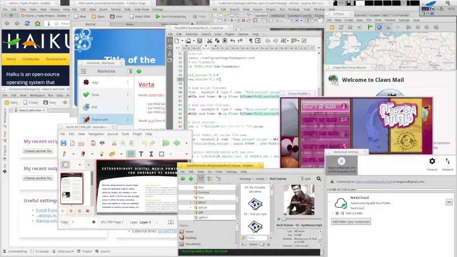 Haiku Merges NVMM For Initial Virtualization Support, But It Doesn't Yet Fully…