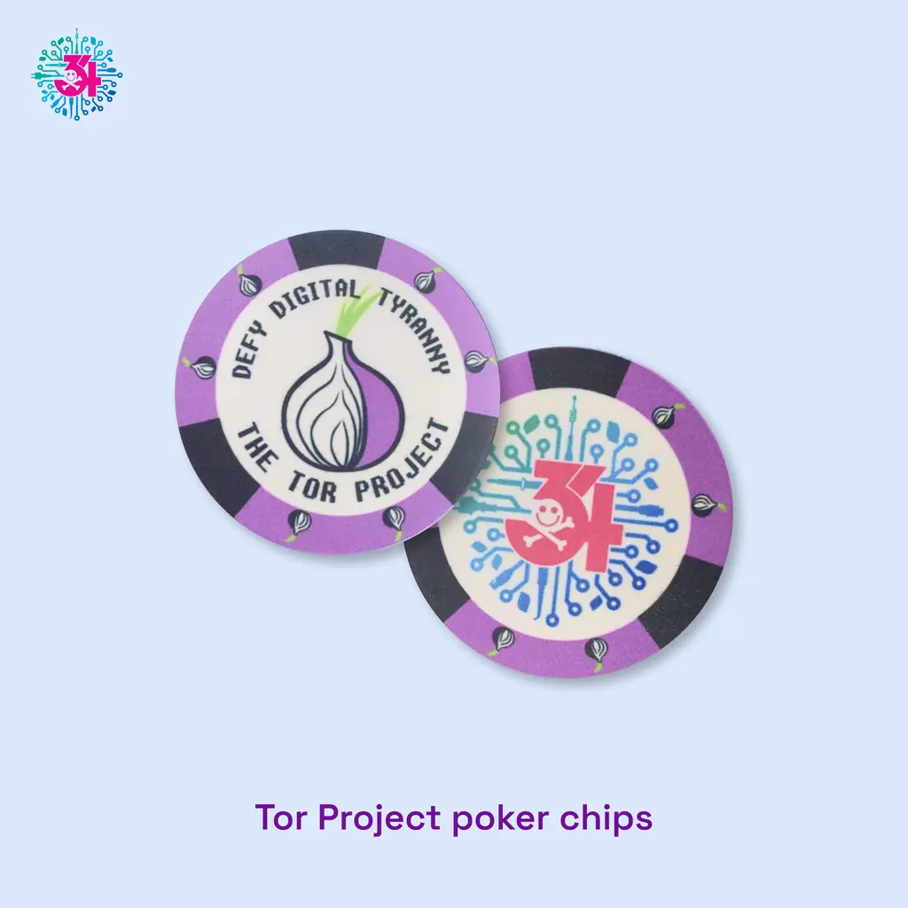 Don't gamble with your privacy. Use these poker chips instead! Exclusively…