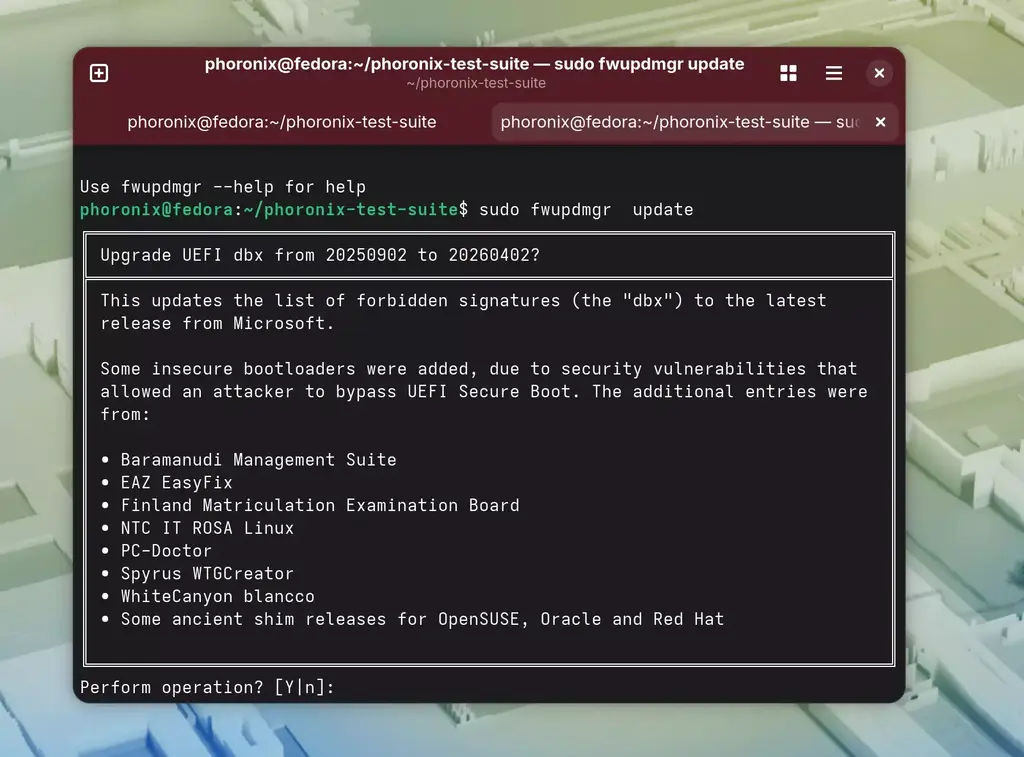 Fwupd 2.1.7 Released With Many Bug Fixes