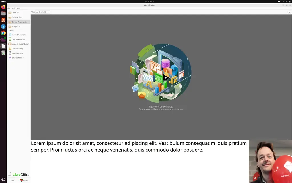 LibreOffice 26.8 To Add A Donation Banner To Its Start Center