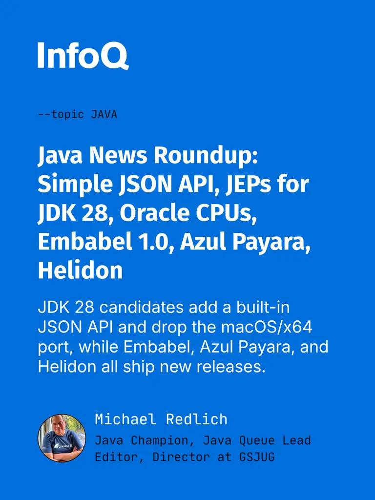 It’s been a busy week in the #Java ecosystem!