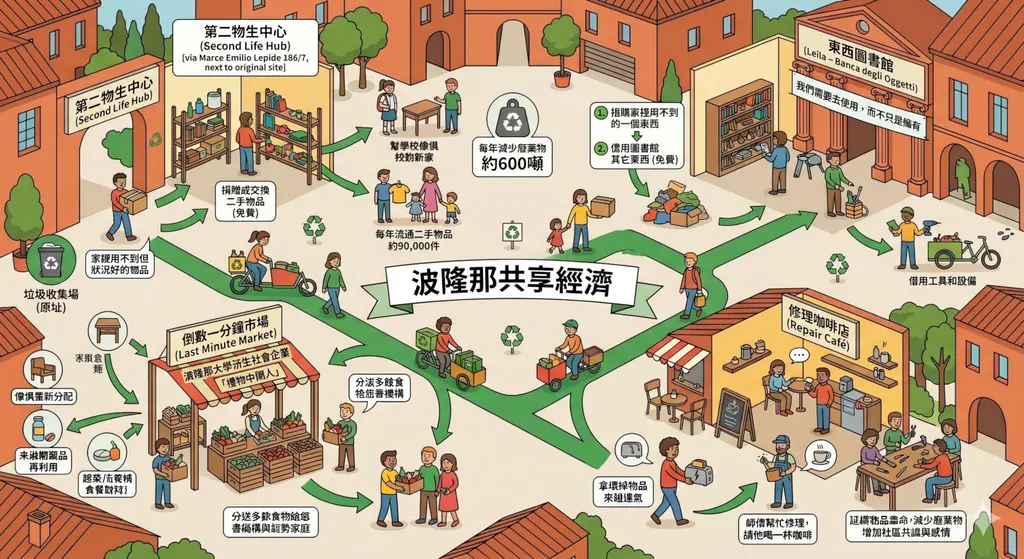 【零廢棄城市，人家做了什麼事？ —— 義大利波隆那（續）】