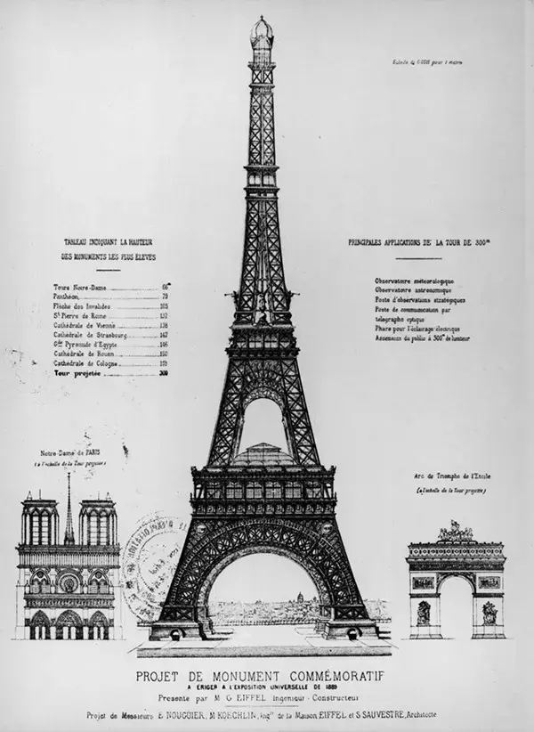 Eiffel Tower to gain symmetry with addition of women’s names