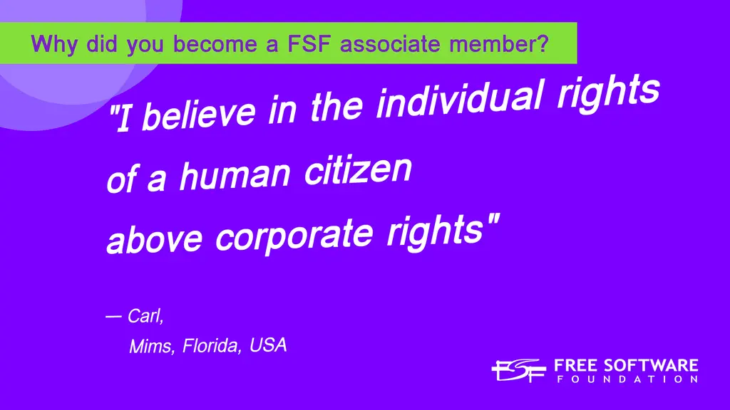 Our associate members come from around the world, and they join for many…