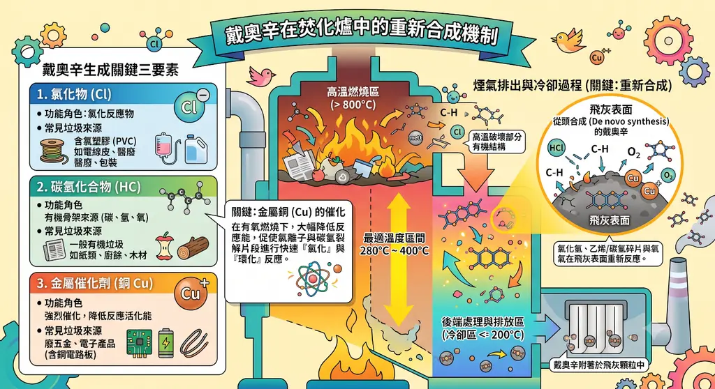 【你所不知道的焚化爐 —— 戴奧辛怎來的？】