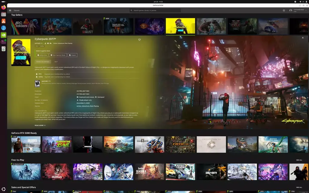 GeForce NOW On Linux Native App Exits Beta
