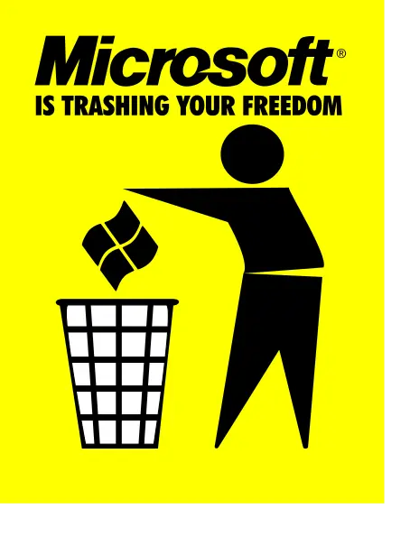 Close #Windows, open the door to freedom: https://www.fsf.org/windows #FSF…