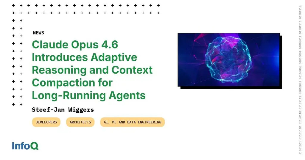 #ClaudeOpus 4.6 introduces "Adaptive Thinking" & a "Compaction API" to solve…