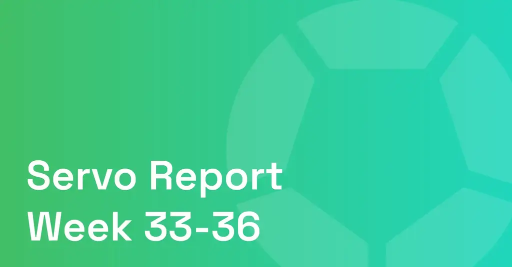 Servo had a busy end of August and start to September. Here are just a few…