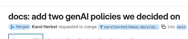 Mesa Developers Decide On Two Gen AI Policies For Development Moving Forward