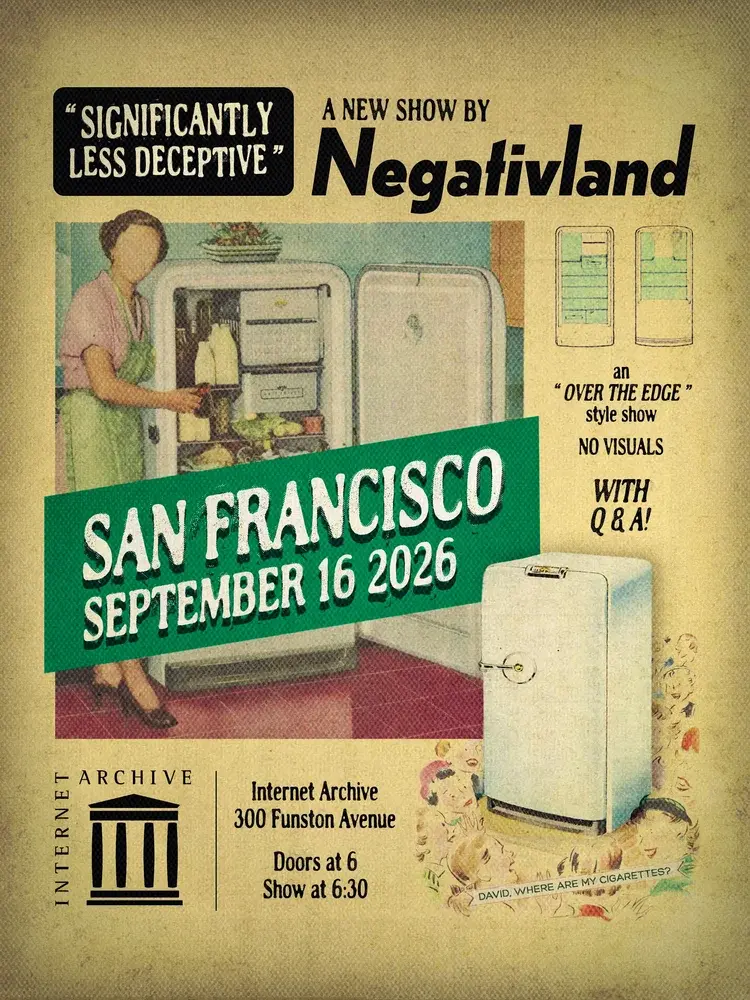 Negativland LIVE at Internet Archive!