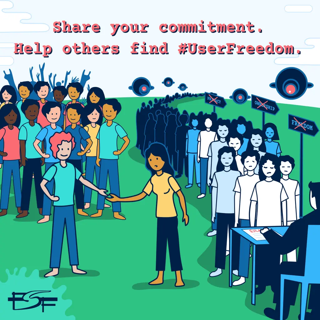 Becoming a #FSF associate member is one of the best ways to #Commit2Freedom:…