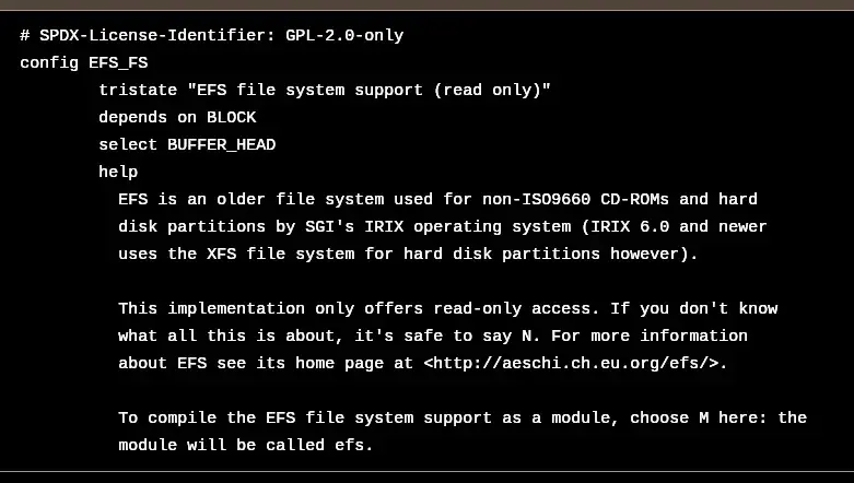 Linux EFS File-System May Have New Maintainer - Or It Might Just Get Removed