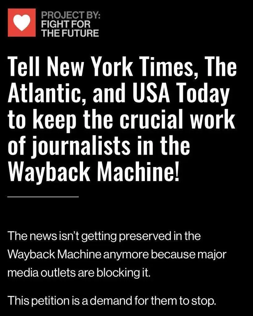 Love the Wayback Machine? ❤️