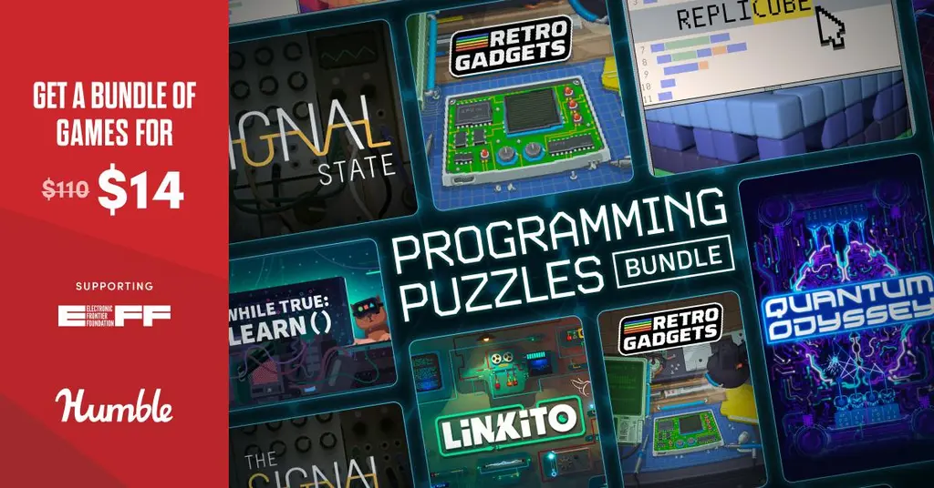 Stretch your brain muscles with this bundle of programming-themed puzzle…