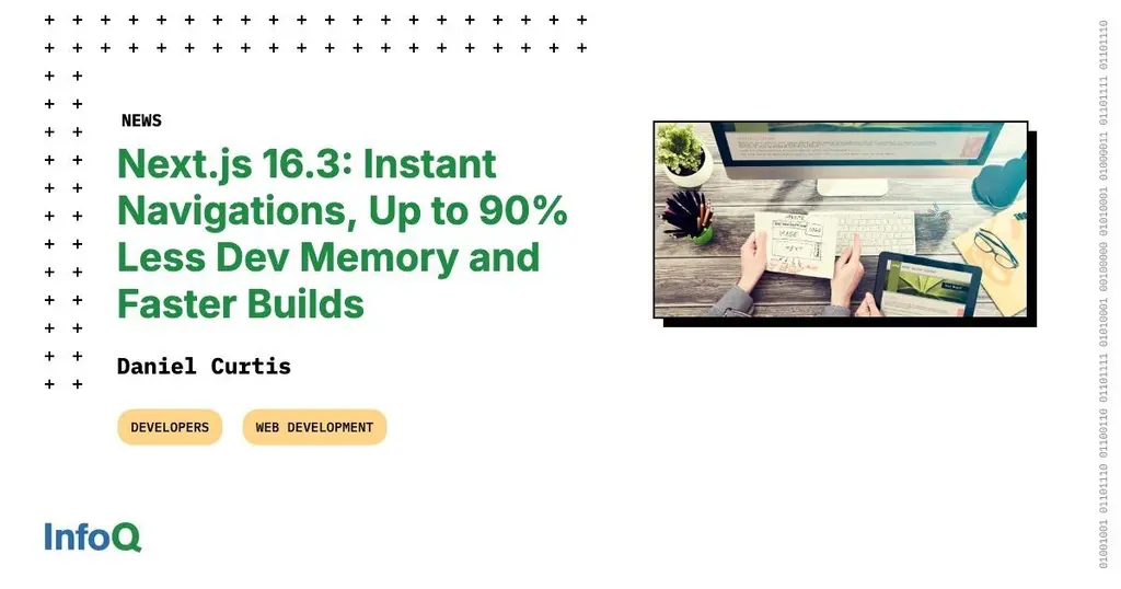 #NextJS 16.3 is here with significant improvements: