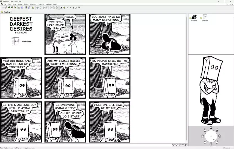Microsoft Goes Nostalgic In Newest Open-Source Drop: Comic Chat Open-Sourced…