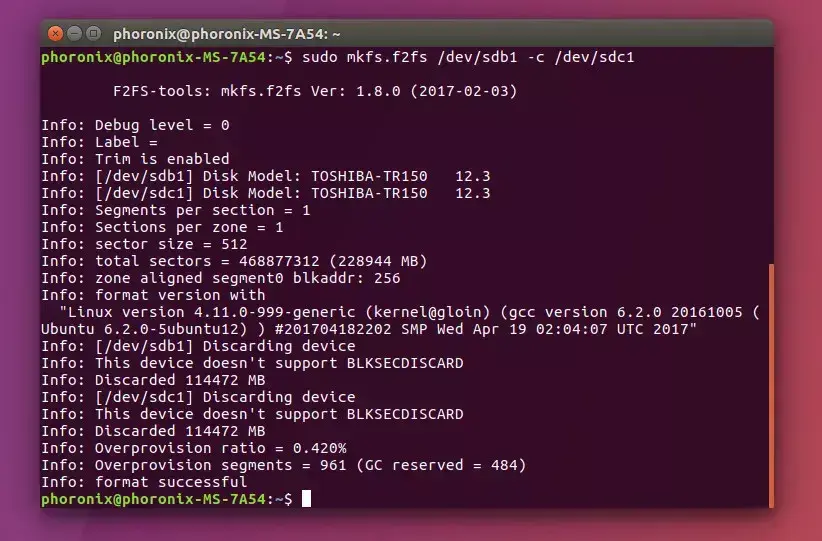 F2FS With Now Handle Multi-Device Flushes In Parallel With Linux 7.3