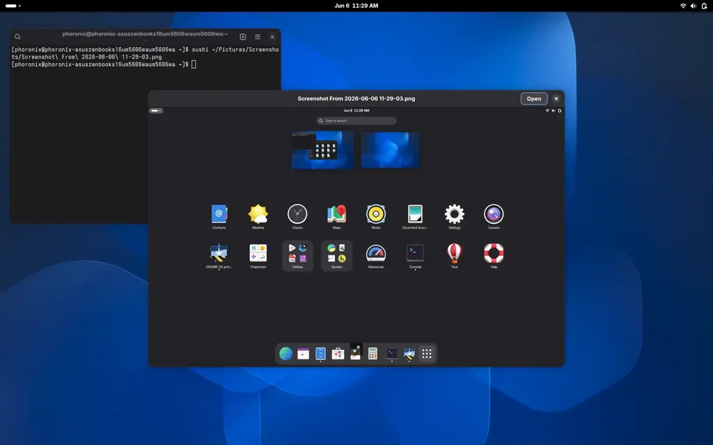 GNOME File Previewer Finally Switches TO GTK4, Adds Dark Mode