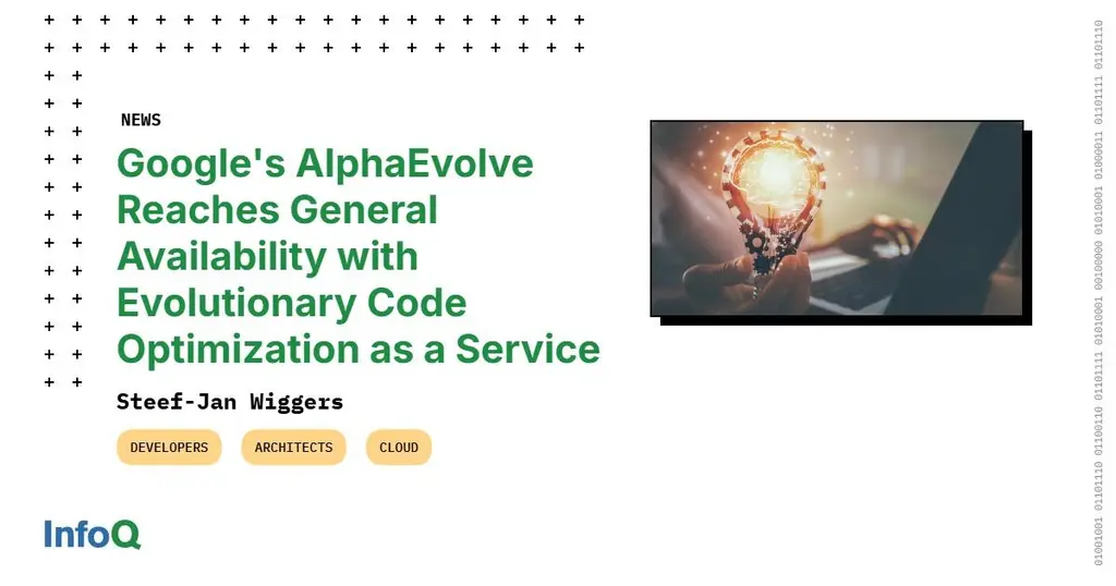 Google’s AlphaEvolve has reached general availability, turning the DeepMind…