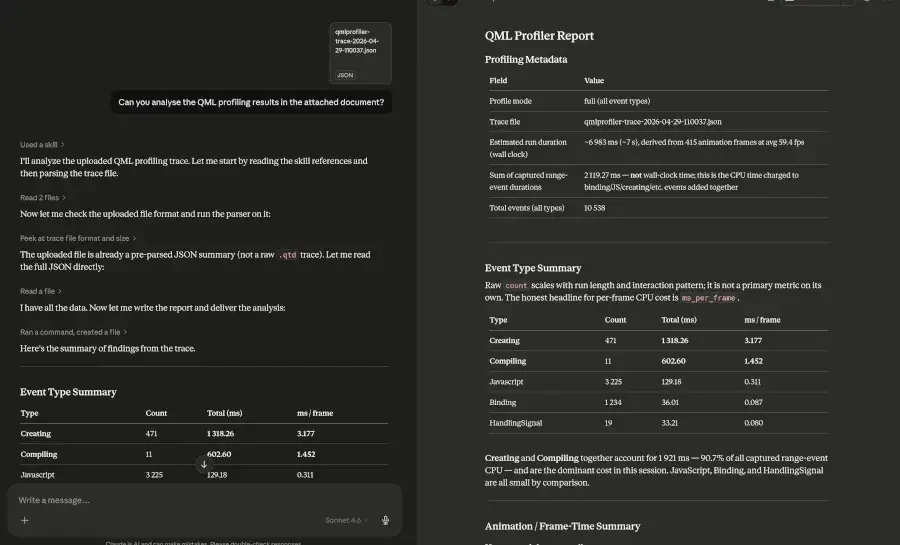 Qt's Latest AI Push Is Letting AI Agents Deal With Performance Profiling