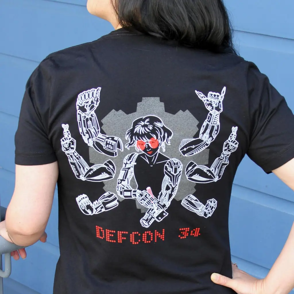 EFF's #DEFCON t-shirt challenge remains unsolved! Find your way to the online…