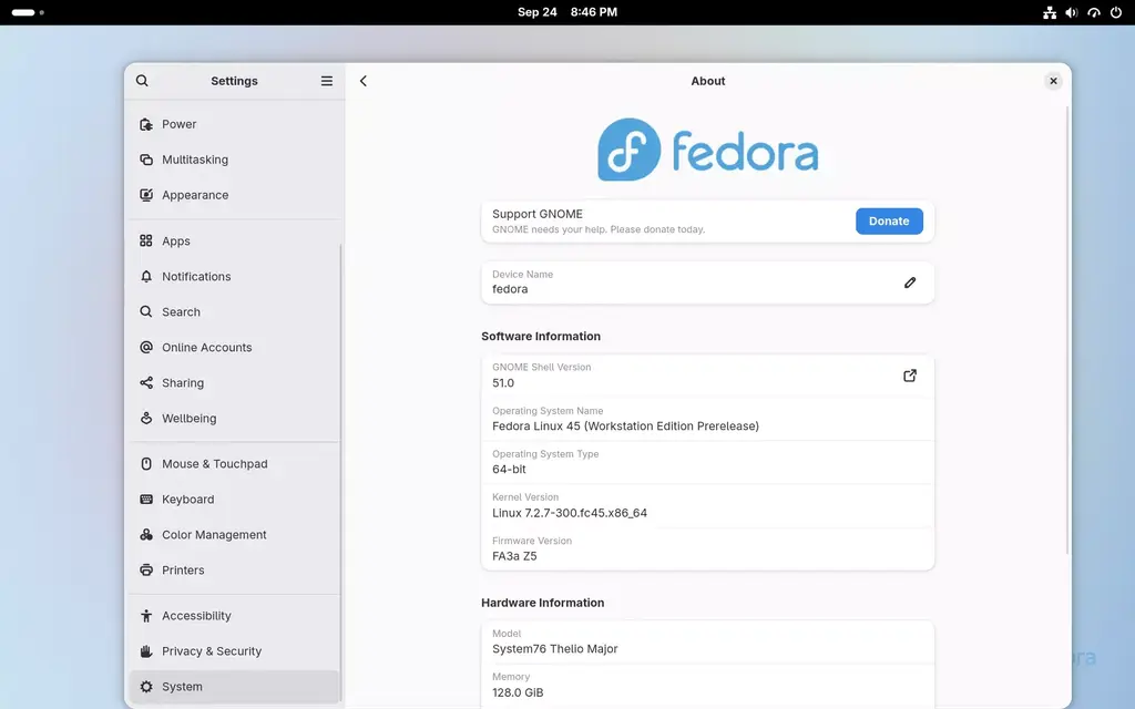 Fedora 45 Will Not Be Released Next Week