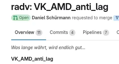 Valve Developer Posts New AMD Anti-Lag Implementation For RADV Driver