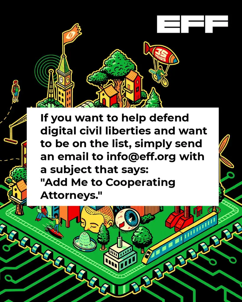 Join EFF's Cooperating Attorneys List!