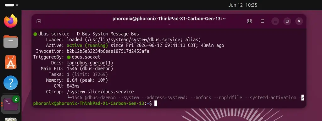 Ubuntu 26.10 Reaffirms Plans For Switching To Dbus-Broker
