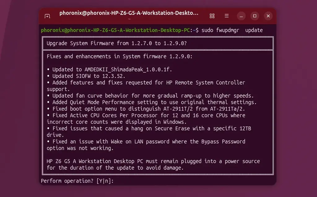 Fwupd 2.1.2 Brings Support For Firmware Updates On More Hardware