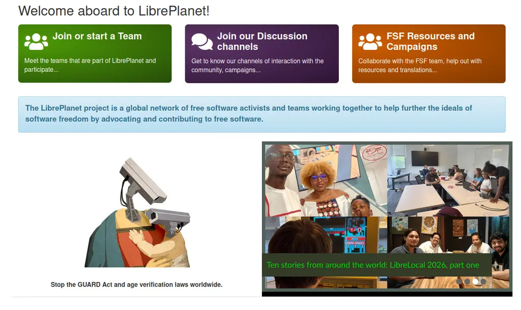 There are a wealth of community-maintained resources on the #LibrePlanet wiki:…
