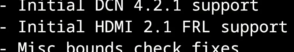 AMD Submits Its Long-Awaited HDMI 2.1 FRL Support For Linux 7.2 AMDGPU
