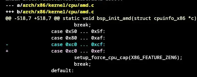 Linux 7.1-rc7 Adding More AMD Zen 6 CPU Models