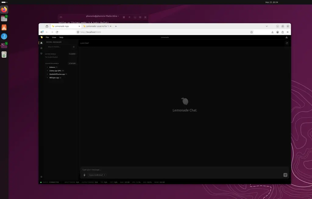 Lemonade 10.0.1 Improves Setup Process For Using AMD Ryzen AI NPUs On Linux