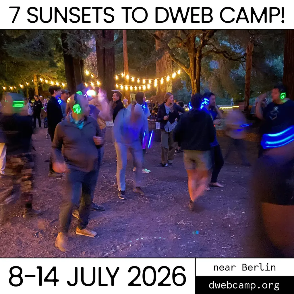 🏕️ One week to DWeb Camp: Root Systems!