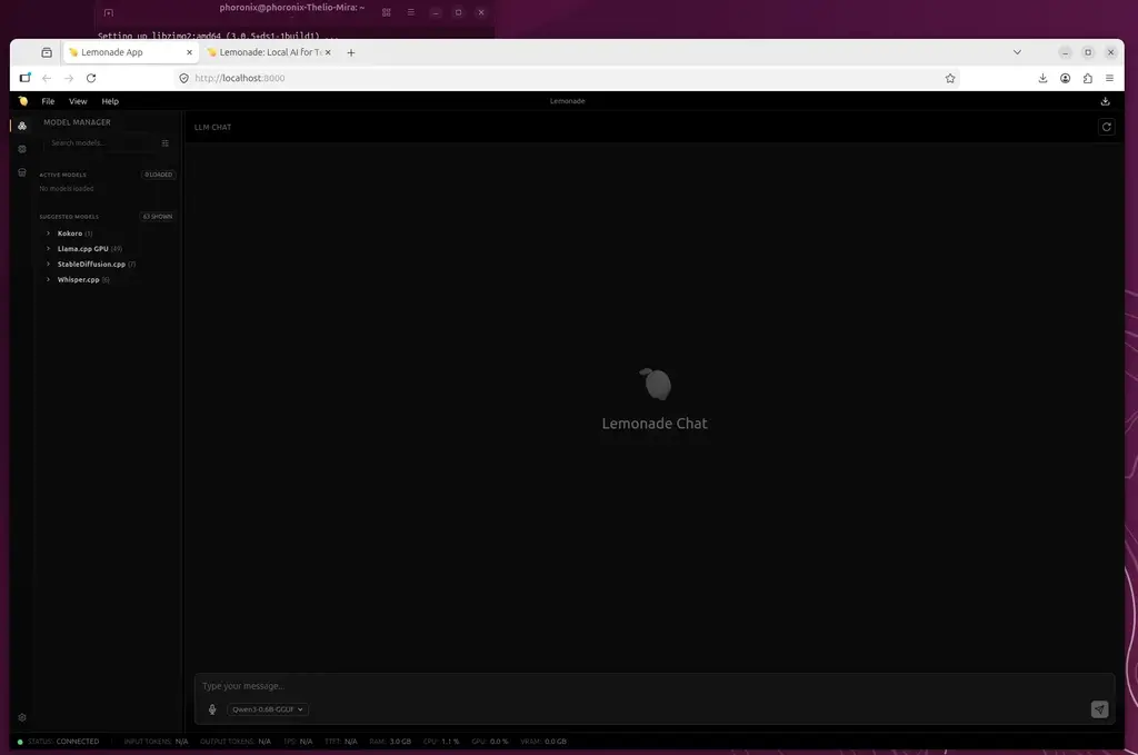AMD Making It Easier To Embed Lemonade AI Capabilities Into Other Apps