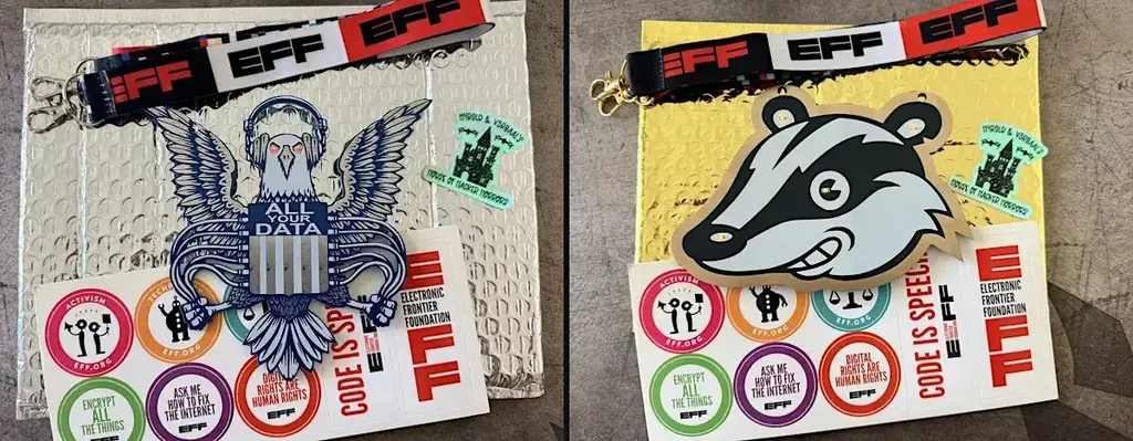 Miss out on the NSA Eagle badge at last year’s #DEFCON? Now’s your chance!…