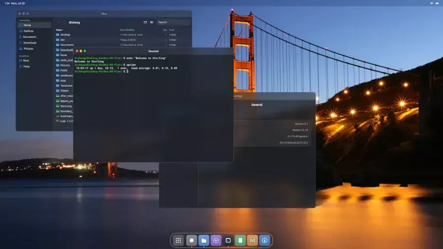 Starling: A New Linux Desktop Written In Swift, Own Wayland Compositor &…