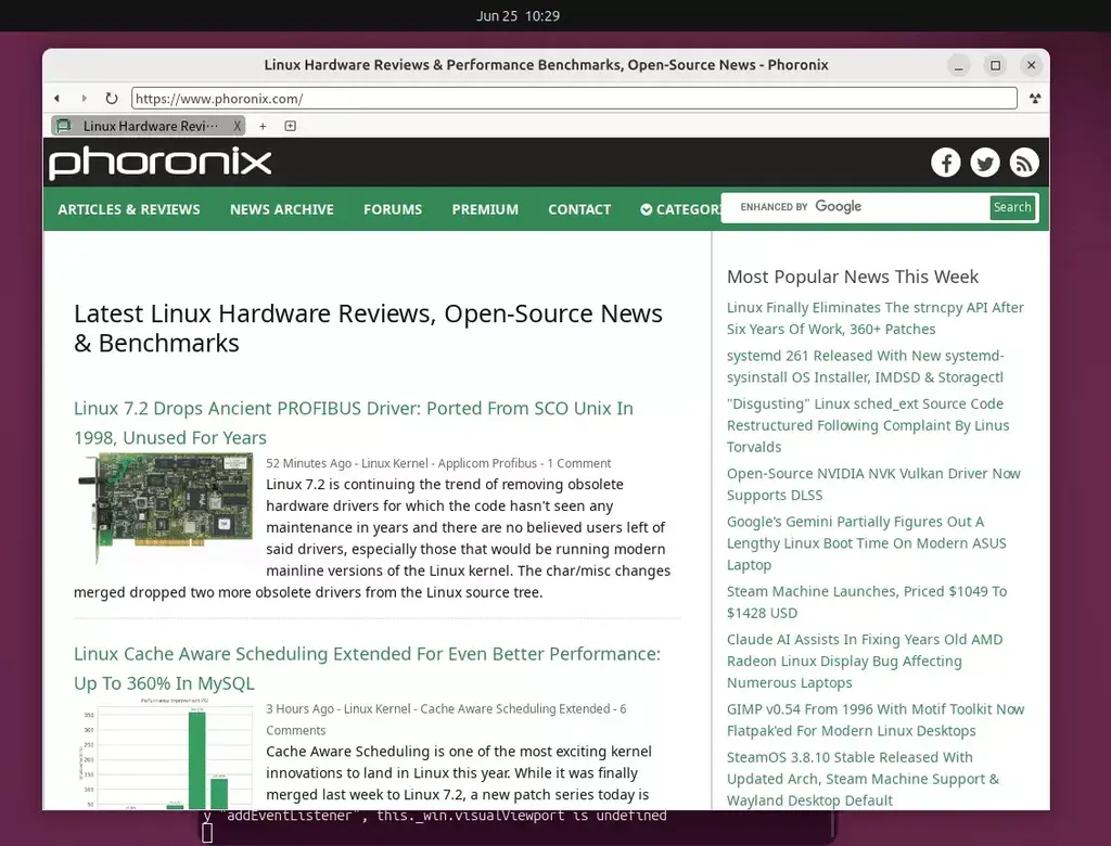 Servo Browser Engine Continues Making Much Progress On Less Than $8k Monthly