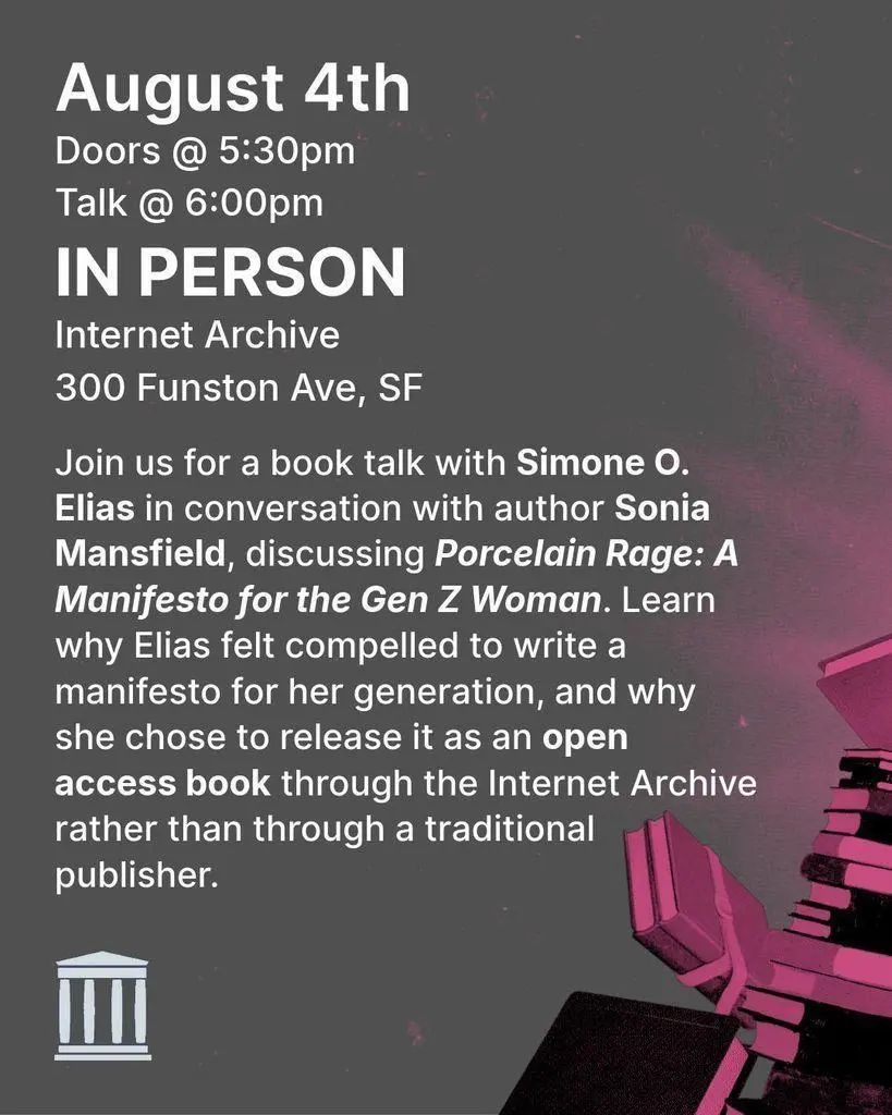 📖 At just 16 years old, Simone O. Elias wrote PORCELAIN RAGE: A MANIFESTO FOR…