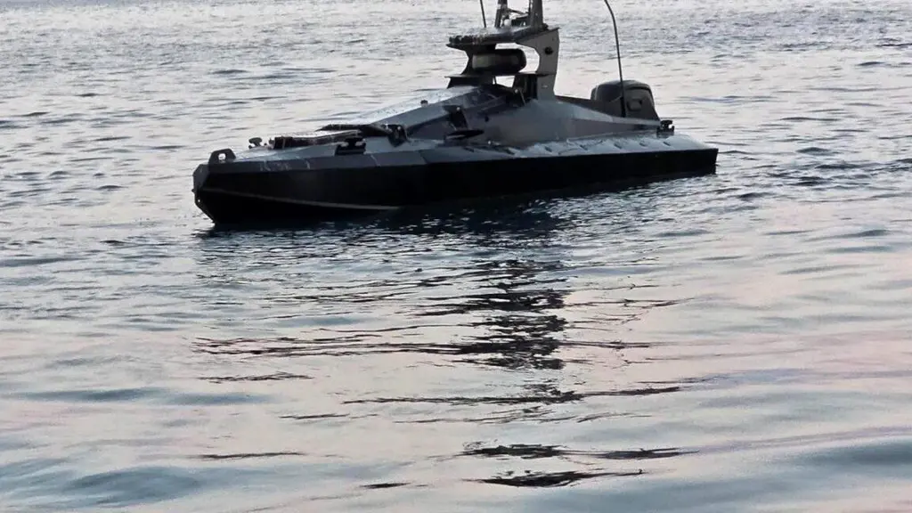 Explosive Russian drone boat destroyed near European offshore gas site
