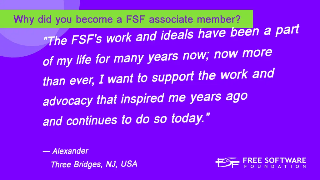 Our associate members come from around the world and join for many reasons.…